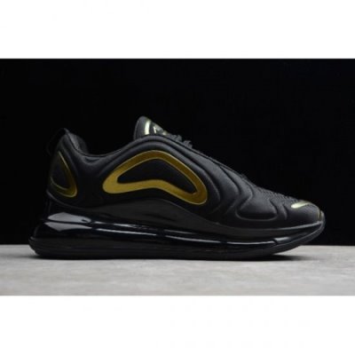 Nike Erkek Air Max 720 Siyah / Metal Altın Koşu Ayakkabısı Türkiye - K73UO1JT